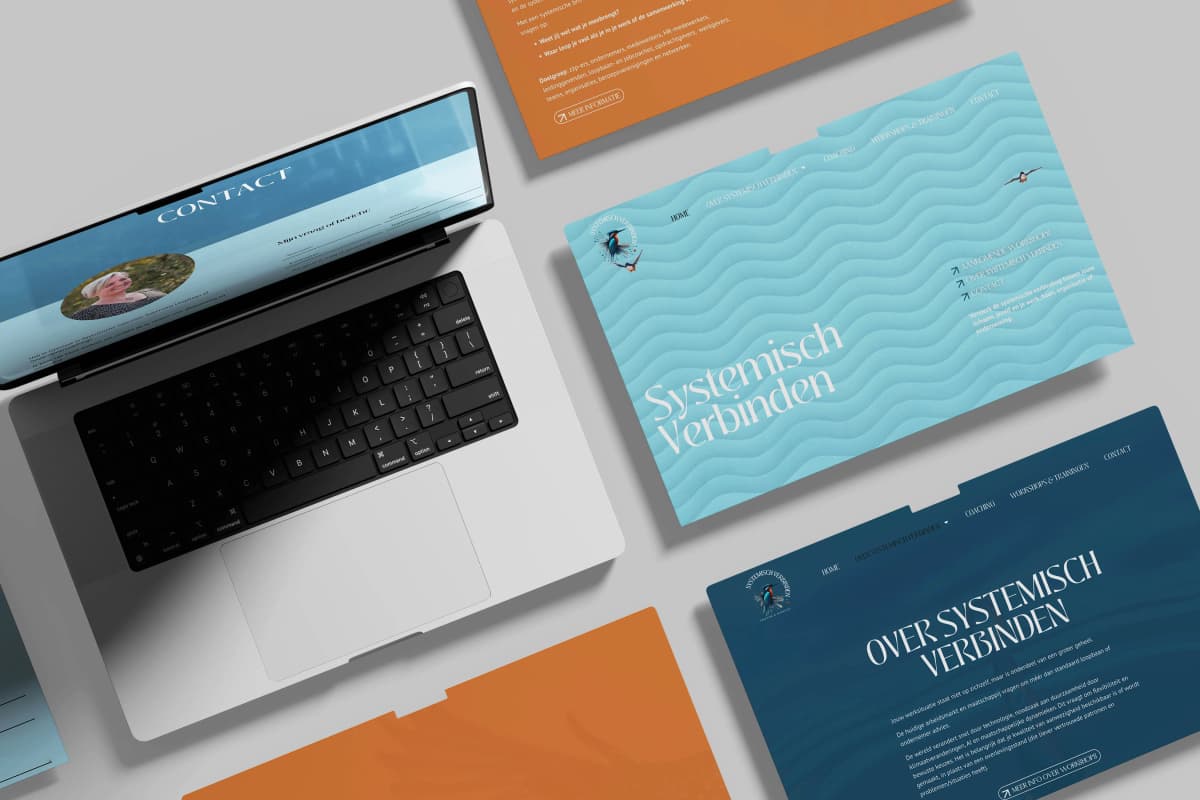 Systemisch Verbinden website mockup